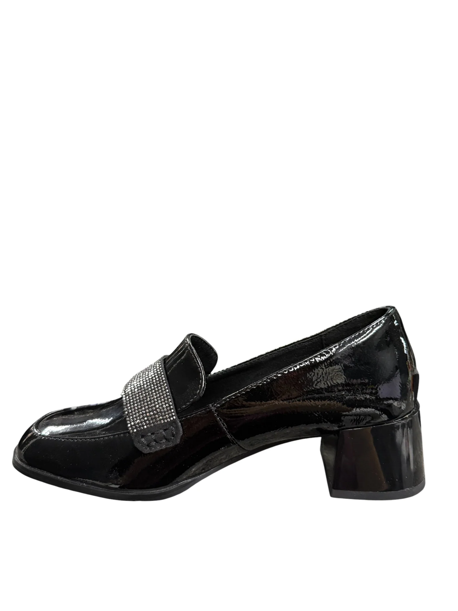Mocassini con tacco donna "Braccialini" L24 Collezione Autunno/Inverno 2025/2026 - Nero - immagine 4