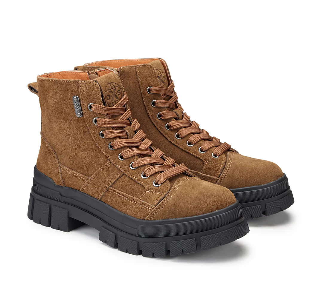 Anfibi donna "OXS" OXW202312 Collezione Autunno/Inverno 2025/2026 - Marrone - immagine 3