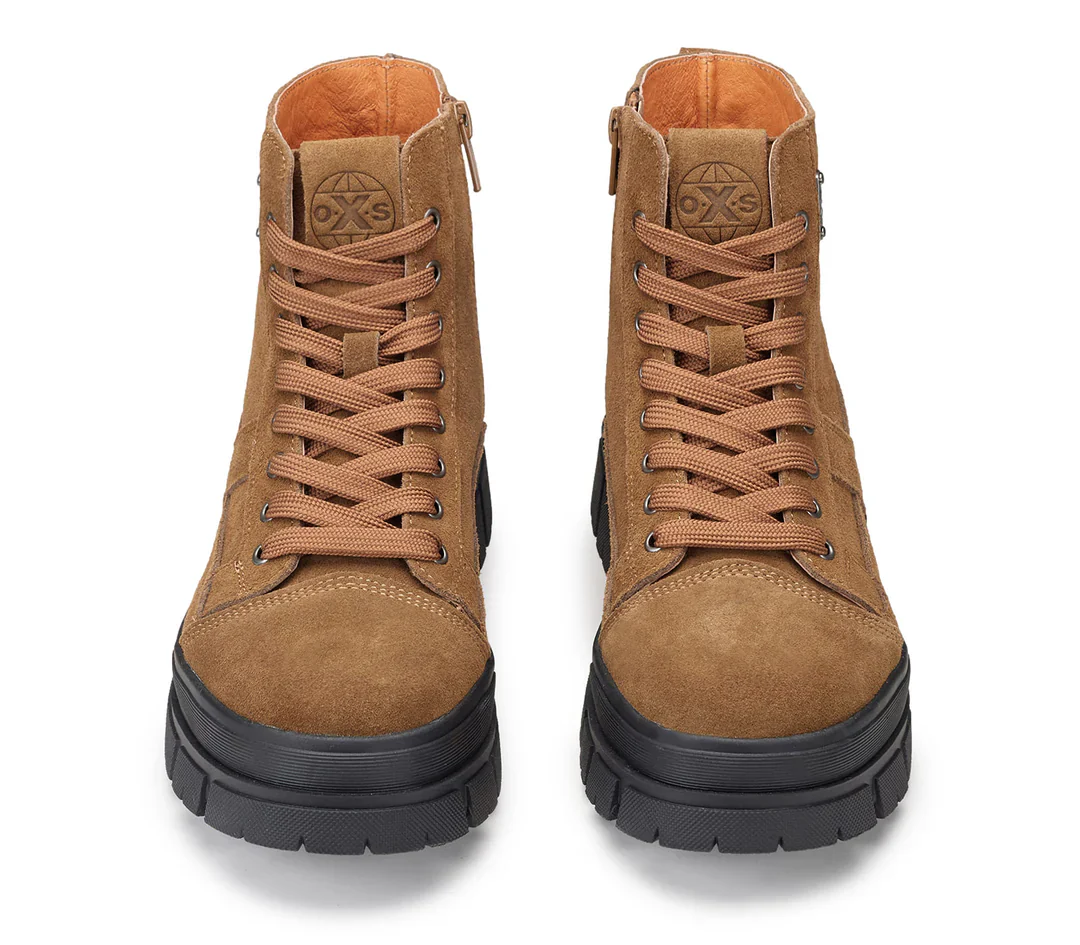 Anfibi donna "OXS" OXW202312 Collezione Autunno/Inverno 2025/2026 - Marrone - immagine 5