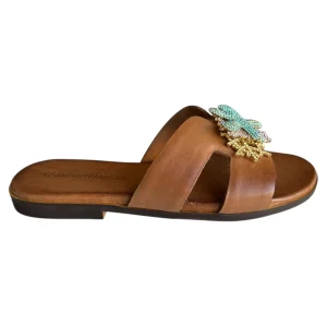 Sandali gioiello donna Exè Ladies 500 Goldie pelle cuoio