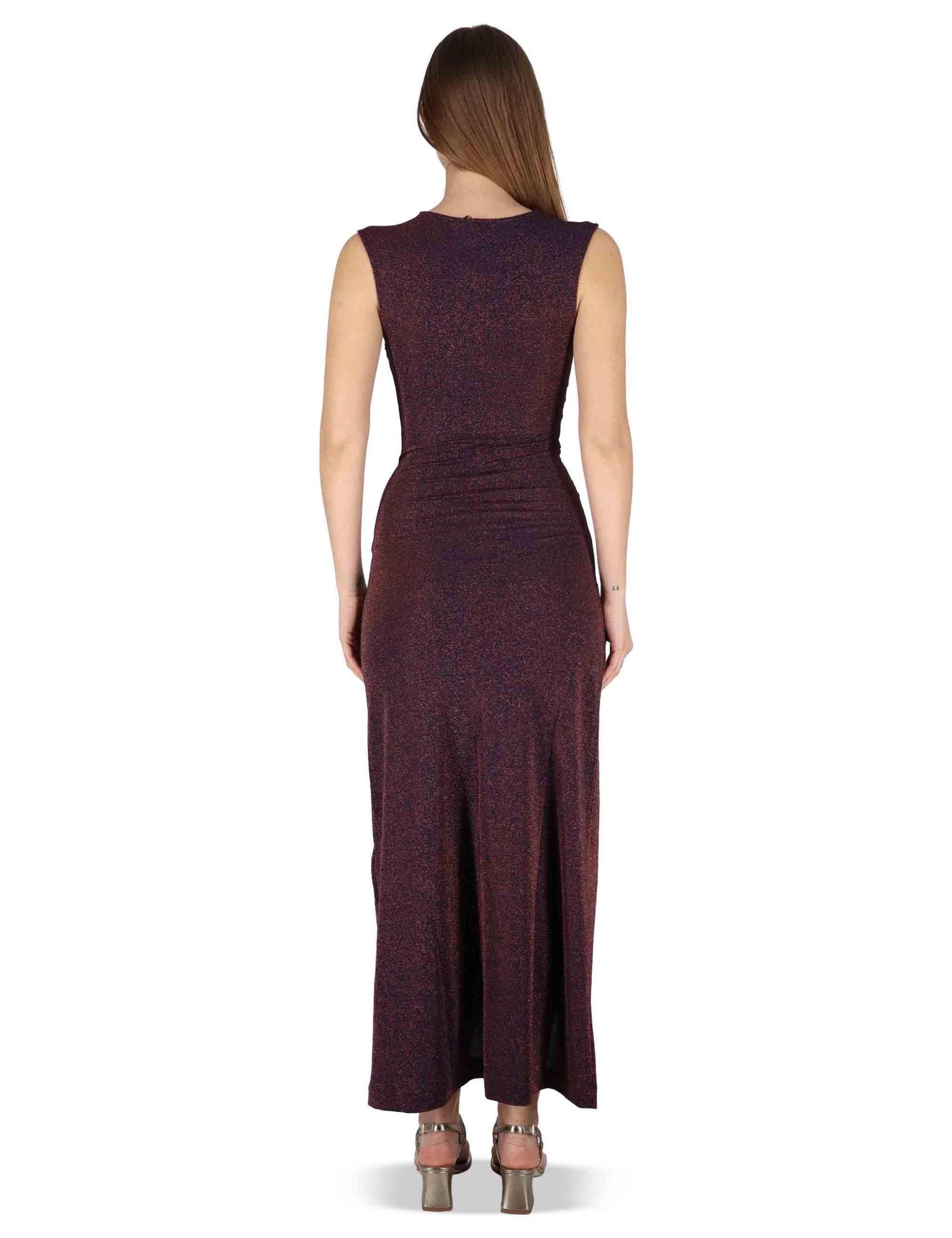 Abiti Long Draped in jersey blu Donna JABAB0001-F1485-1260 6008 - immagine 7