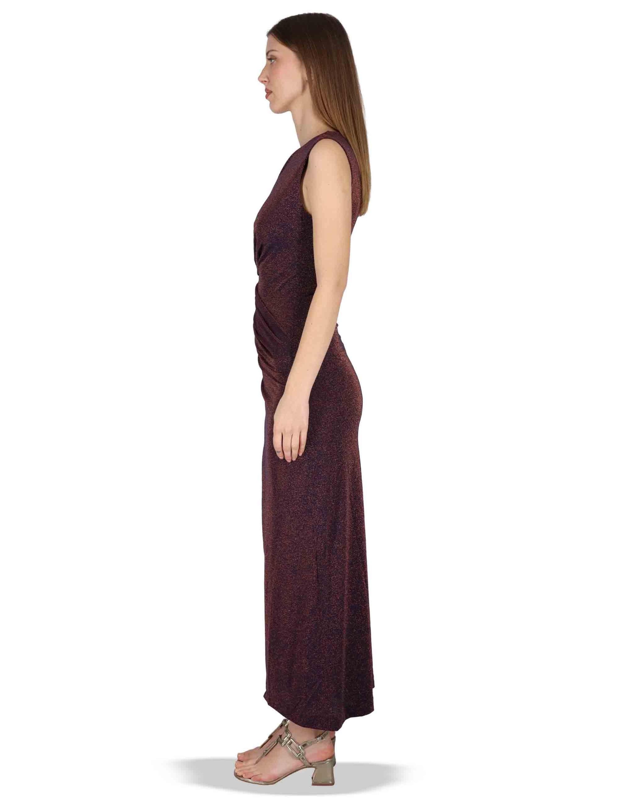 Abiti Long Draped in jersey blu Donna JABAB0001-F1485-1260 6008 - immagine 6