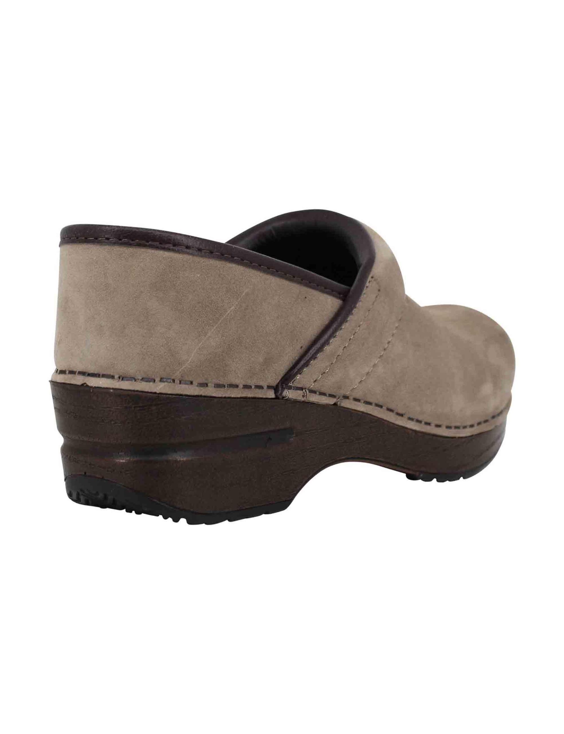 Clogs donna Professional in nabuk taupe Donna PROFESSIONAL 106-167878 - immagine 4