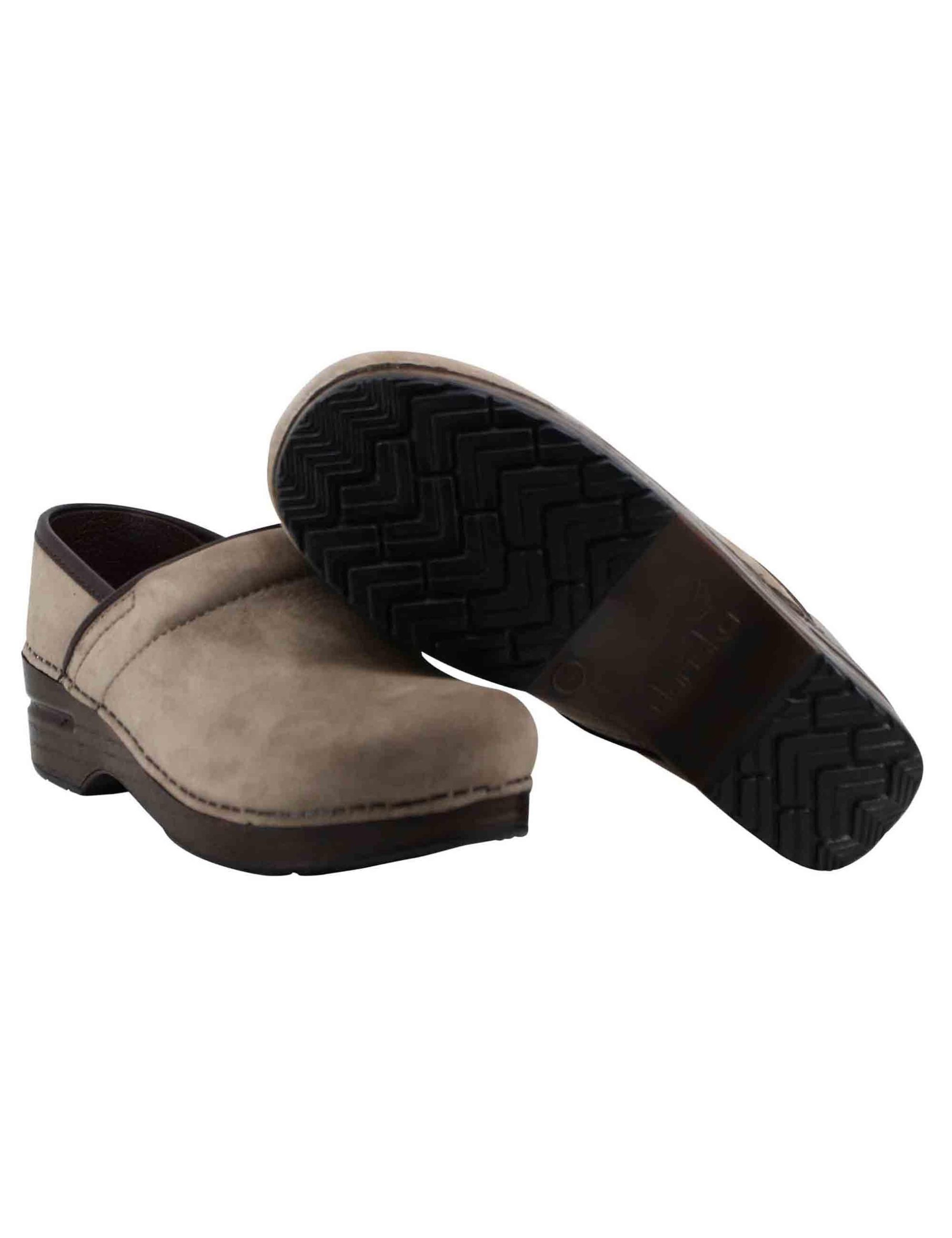 Clogs donna Professional in nabuk taupe Donna PROFESSIONAL 106-167878 - immagine 6