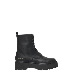 Anfibi donna "Replay" GWL63.000 Collezione Autunno/Inverno 2025/2026 - Nero
